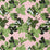 Peter Dunham Fig Leaf - Outdoor Original On Pink Fabric Sample 139FIG07