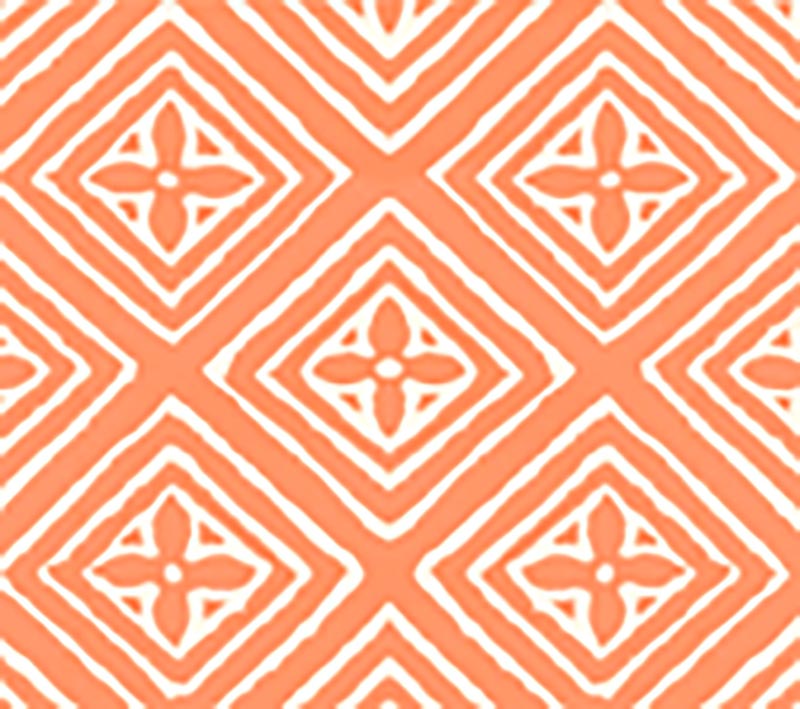 China Seas Fiorentina Orange Wallpaper Sample 2490-24WP