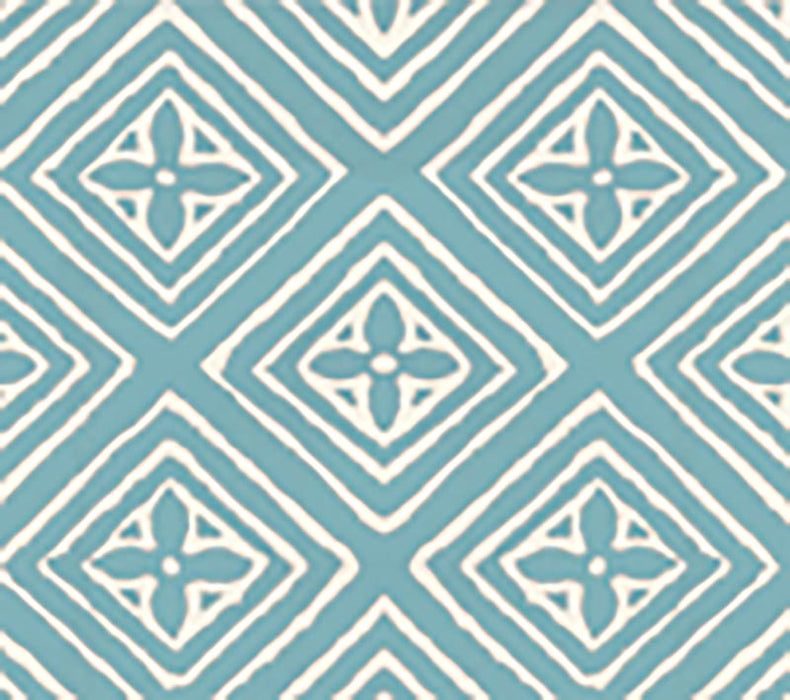 China Seas Fiorentina Turquoise Wallpaper Sample 2490-44WP