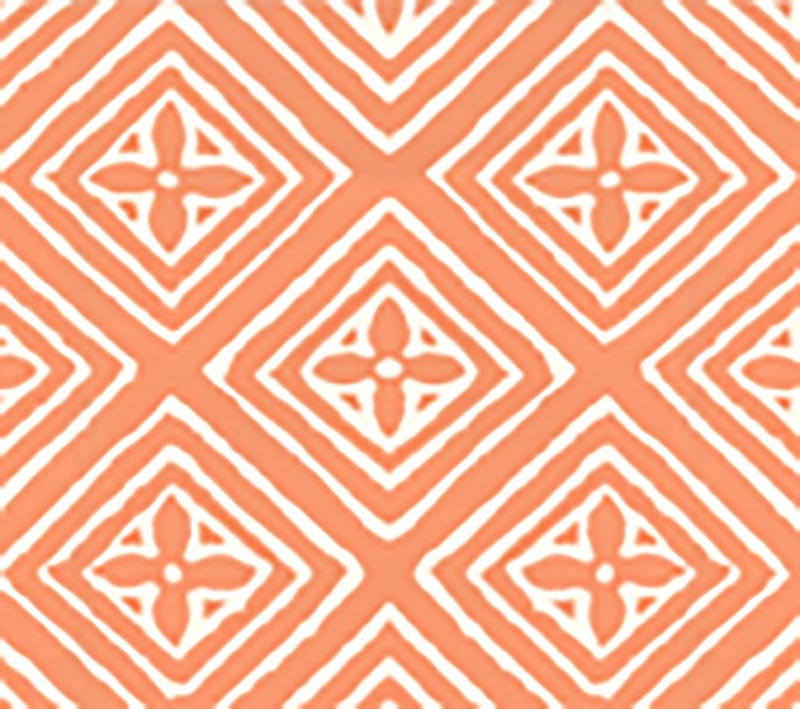 China Seas Fiorentina Terracotta Wallpaper Sample 2490-49WP
