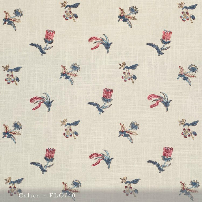 Lisa Fine Flora Calico Fabric FLO-40