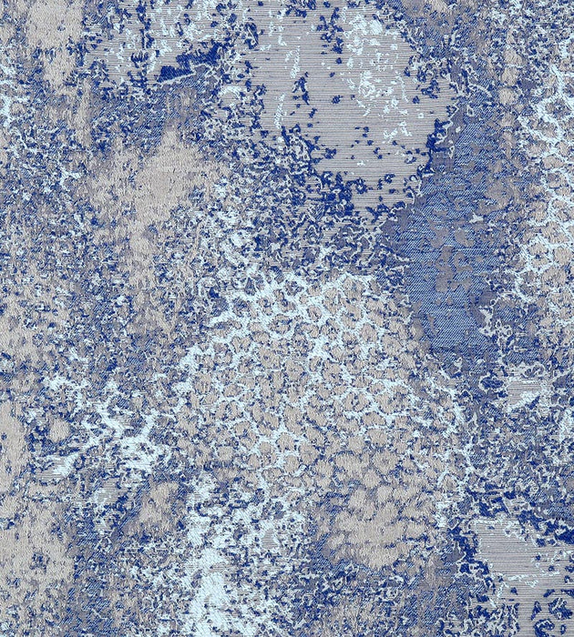 Old World Weavers Luminescence Blue Mist Fabric Sample FRLUMI0001