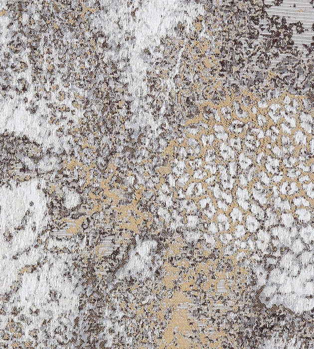 Old World Weavers Luminescence Greige Fabric Sample FRLUMI0002