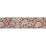 Braquenie Bordure Les Fleurs Du Bengale Garance Fabric Sample B7645003
