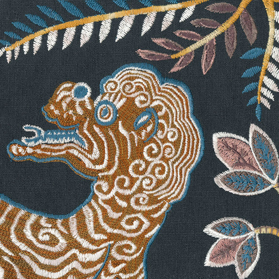 Brentano Fable Jodhpur Blue Fabric 2782-04