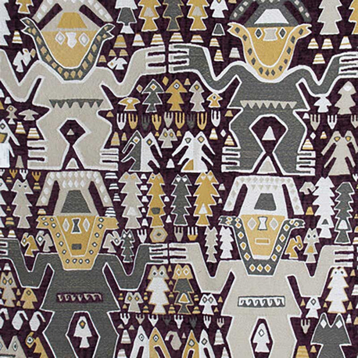 Gaston Y Daniela Colosos Burdeos Fabric Sample GDT5572.002.0