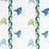 Gaston Y Daniela Reina Roja Verde/Azul Fabric Sample GDT5603.003.0