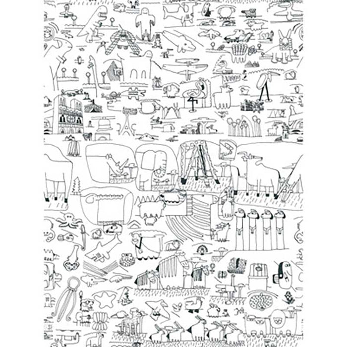 Gaston Y Daniela Pictograma 1 Fabric Sample GDT5613.001.0