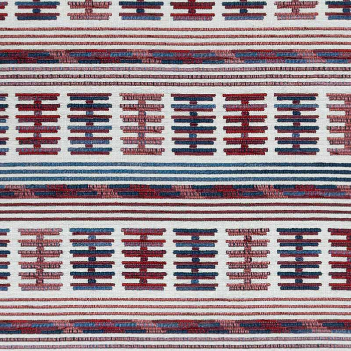 Gaston Y Daniela Toro Sentado Azul/Rojo Fabric Sample GDT5657.003.0