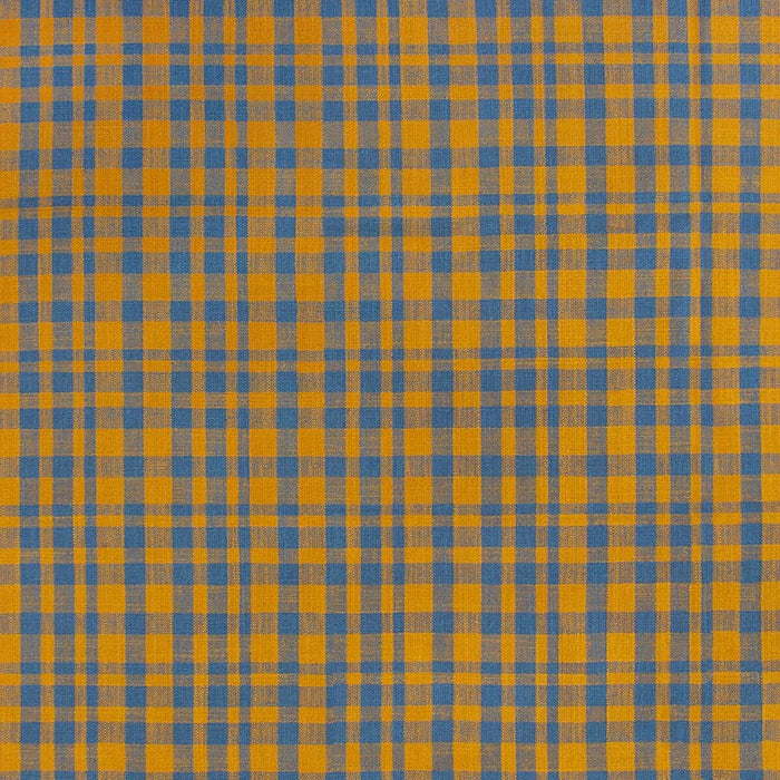 Gaston Y Daniela Drach Ocre/Azul Plomo Fabric Sample GDT5675.009.0