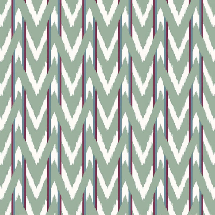 Gaston Y Daniela Cala D Or Agua Burdeos Fabric Sample GDT5678.001.0