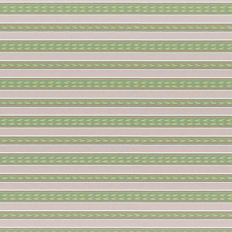 Gaston Y Daniela Kora Verde/Naranja Fabric Sample GDT5694.002.0