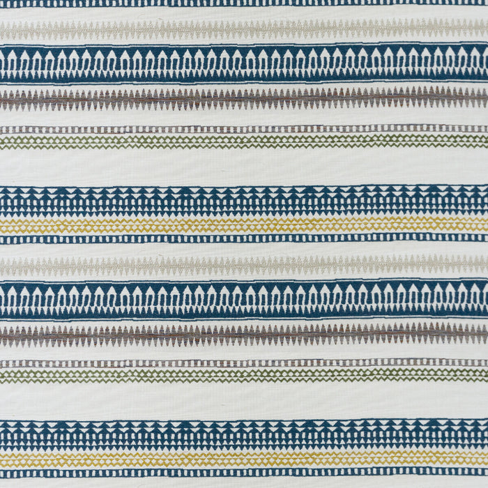 Gaston Y Daniela Ankara Azul/Verde Fabric GDT5779.001.0