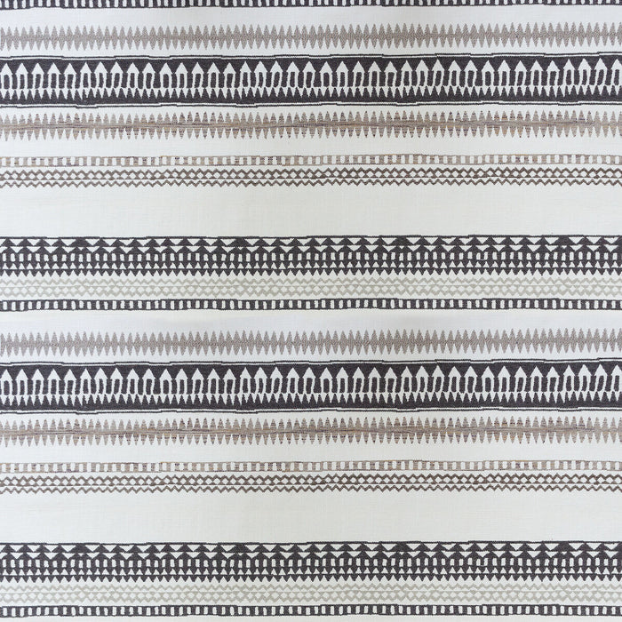 Gaston Y Daniela Ankara Chocolate Fabric Sample GDT5779.002.0