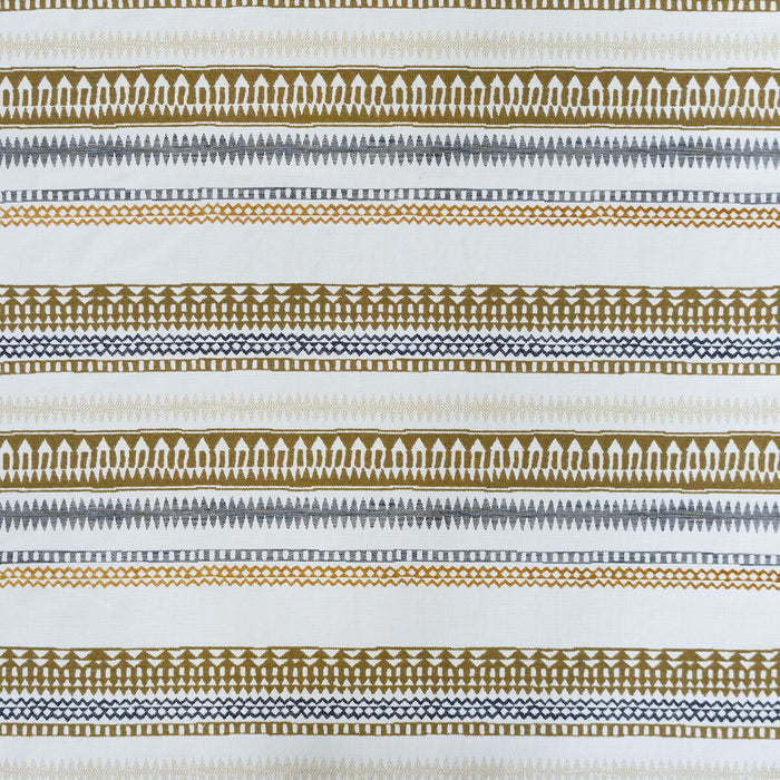 Gaston Y Daniela Ankara Ocre Fabric Sample GDT5779.004.0