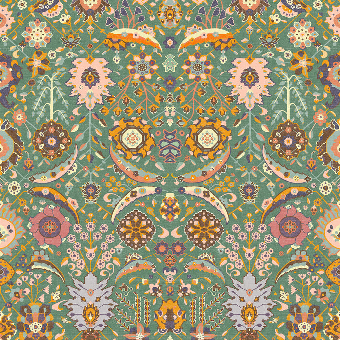 Gaston Y Daniela Eduarda Verde Fabric GDT5792.002.0