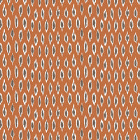 Gaston Y Daniela Hali Naranja/Topo Fabric GDT5794.005.0