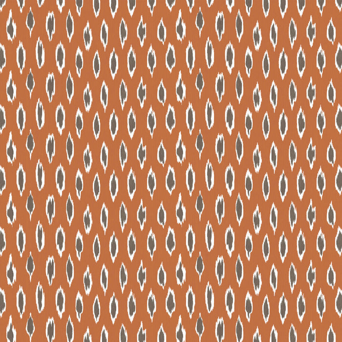 Gaston Y Daniela Hali Naranja/Topo Fabric Sample GDT5794.005.0