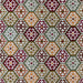Gaston Y Daniela Tesalonica Rojo/Verde Fabric GDT5796.001.0