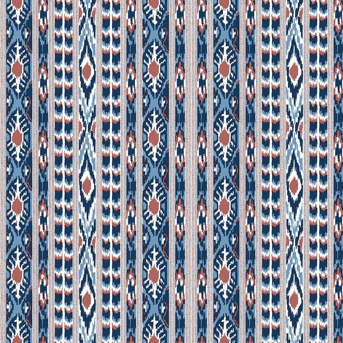 Gaston Y Daniela Apache Azul Wallpaper Sample GDW5660.003.0