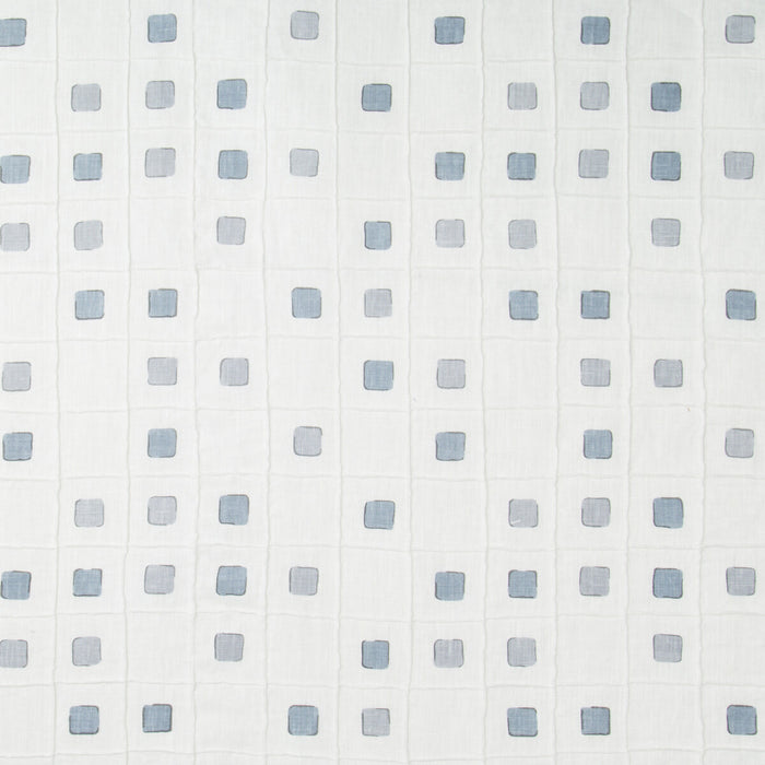 Kravet Basics Gridwork Slate Fabric Sample GRIDWORK.21.0