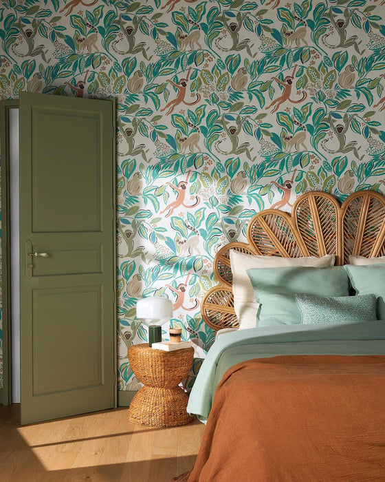 Pierre Frey Borneo Tropical Wallpaper Sample FP016001