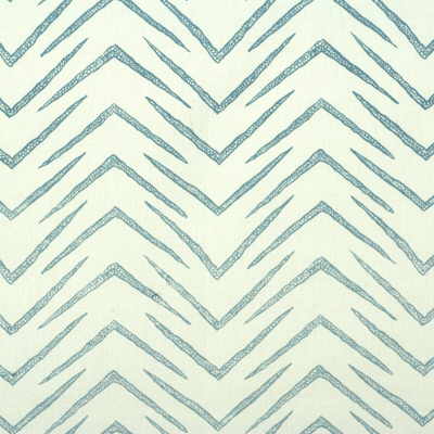 Lee Jofa Modern Herringbone White/Sky Fabric Sample GWF-2620.115.0