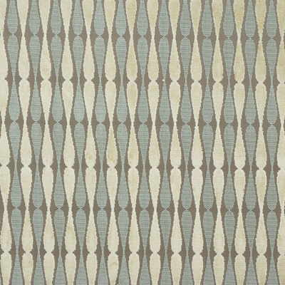 Lee Jofa Modern Dragonfly Taupe/Aqua Fabric Sample GWF-2640.13.0