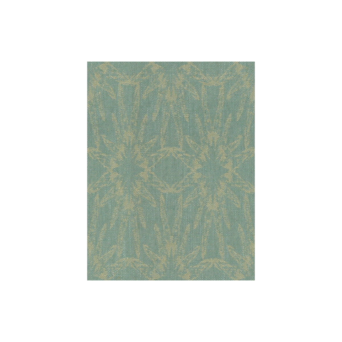 Lee Jofa Modern Starfish Aqua Fabric Sample GWF-3202.13.0