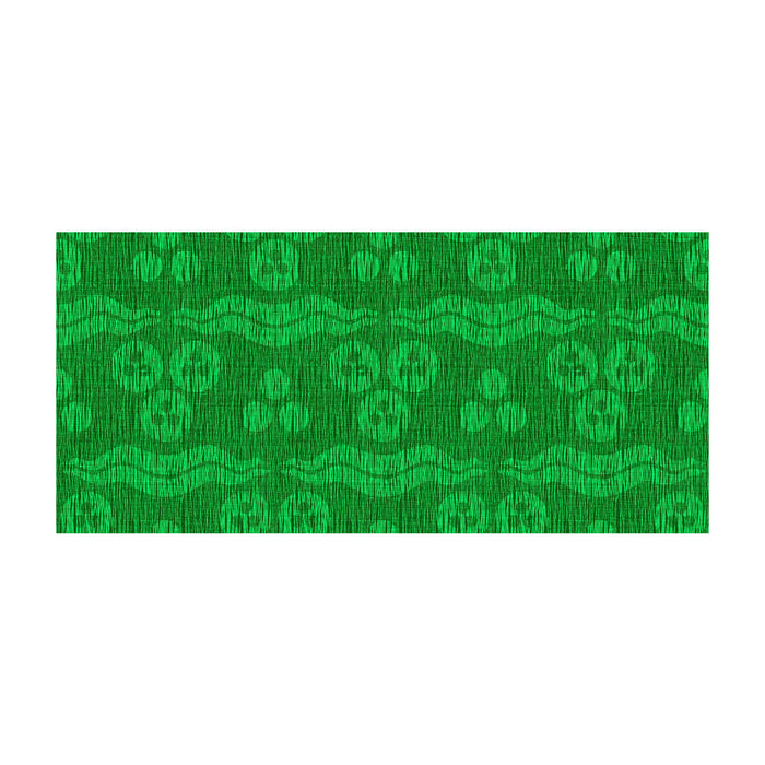 Lee Jofa Modern Ragged Sultan Emerald Fabric Sample GWF-3408.3.0