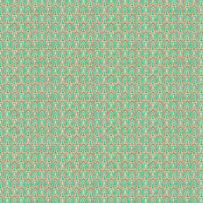 Lee Jofa Modern Passage Aqua Fabric Sample GWF-3505.13.0