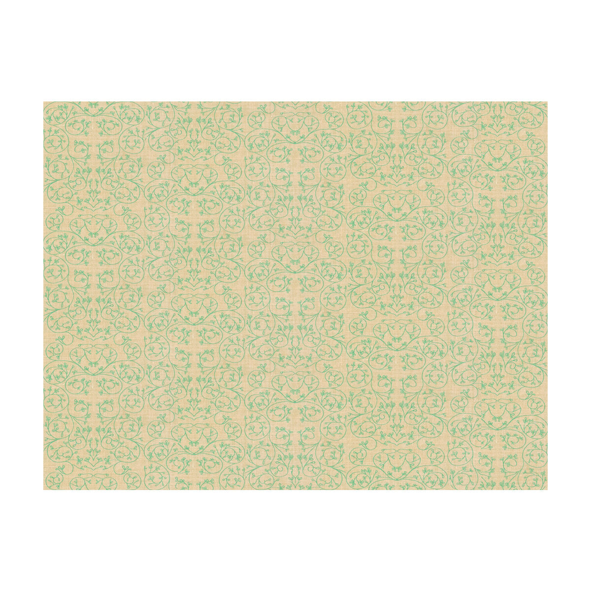 Lee Jofa Modern Garden Aqua Fabric Sample GWF-3511.13.0