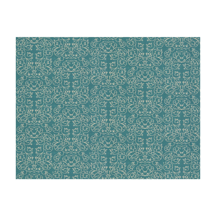 Lee Jofa Modern Garden Reverse Cornflower Fabric Sample GWF-3512.5.0