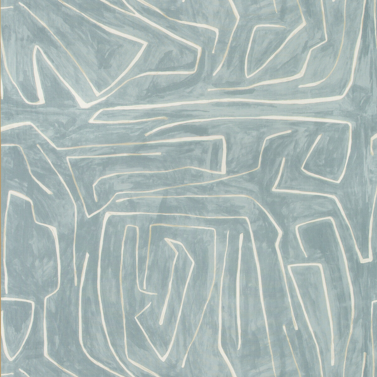 Lee Jofa Modern Graffito Deep Sky Fabric Sample GWF-3530.15.0