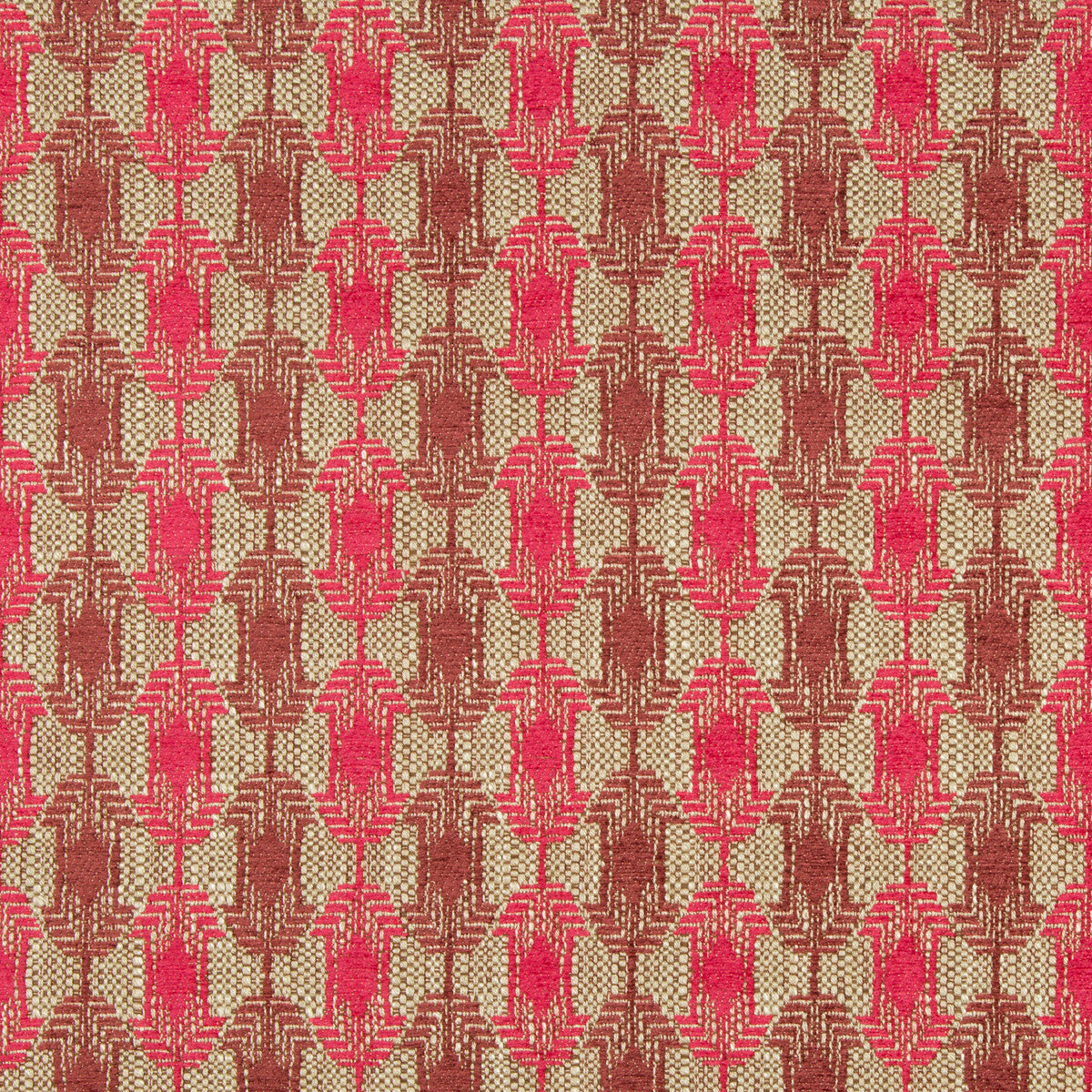 Lee Jofa Modern Quartz Weave Cerise Fabric Sample GWF-3751.19.0