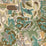Lee Jofa Modern Chrystie Print Moss/Fog Fabric GWF-3804.311.0