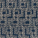 Lee Jofa Modern Circuit Emb Azure Fabric Sample GWF-3813.51.0