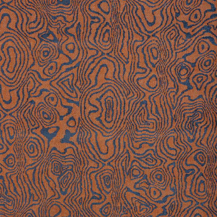Lee Jofa Modern Atlas Rust/Navy Fabric Sample GWF-3834.524.0