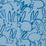 Lee Jofa Modern Free Range Blue Fabric Sample GWF-3836.155.0