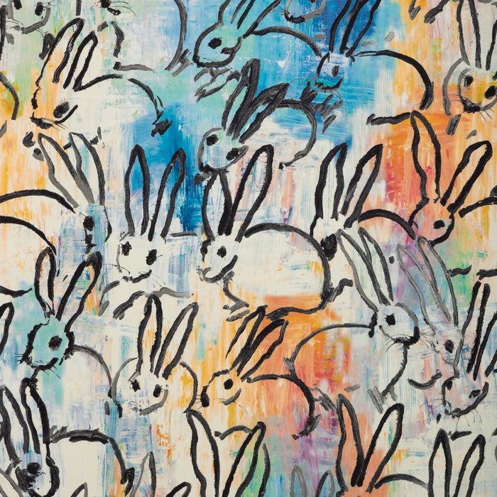 Lee Jofa Modern Lucky Charm Print Multi Fabric Sample GWF-3837.457.0