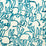 Lee Jofa Modern Hutch Crewel Teal Fabric Sample GWF-3841.313.0