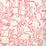 Lee Jofa Modern Hutch Crewel Peony Pink Fabric Sample GWF-3841.7.0