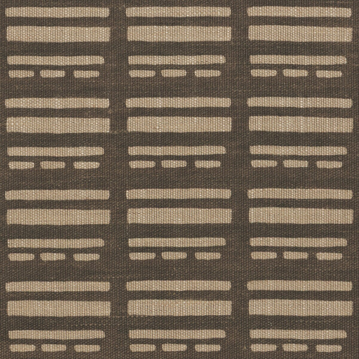 Lee Jofa Modern Sift Espresso/Cream Fabric Sample GWF-3844.1621.0