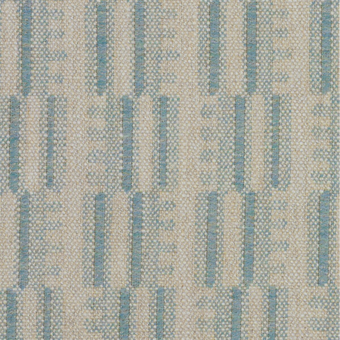 Lee Jofa Modern Stratum Ivory/Glacial Fabric Sample GWF-3848.1615.0