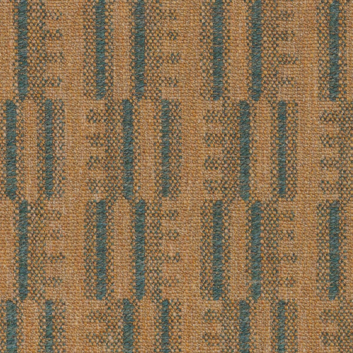 Lee Jofa Modern Stratum Ochre/Jade Fabric Sample GWF-3848.413.0