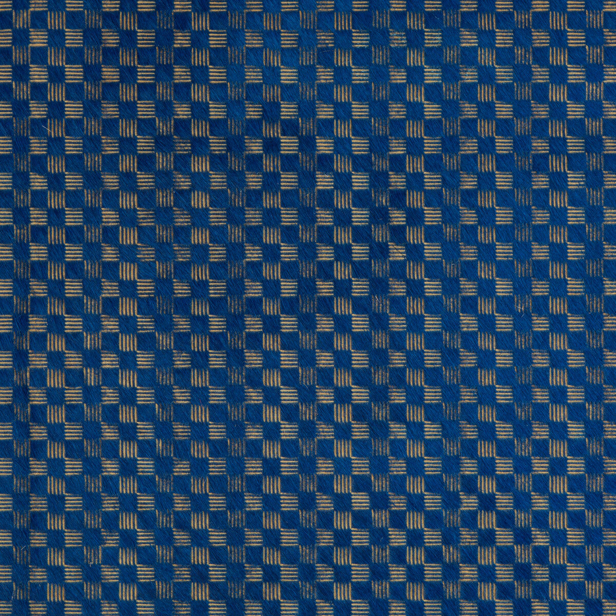 Lee Jofa Modern Delux Cadet/Gold Fabric Sample GWL-3701.540.0