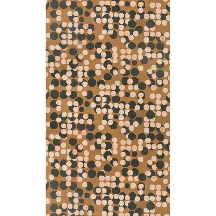 Lee Jofa Modern Hex Paper Coin Wallpaper Sample GWP-3724.678.0