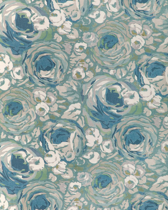 Lee Jofa Modern Orchard Paper Aqua/Stone Wallpaper GWP-3735.1311.0