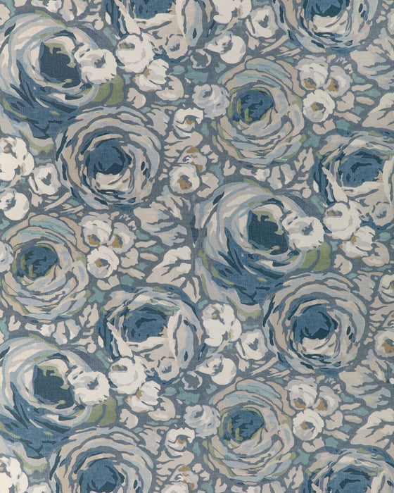 Lee Jofa Modern Orchard Paper Blue/Denim Wallpaper Sample GWP-3735.55.0
