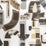 Lee Jofa Modern Bleecker Paper Bark/Dune Wallpaper Sample GWP-3738.166.0